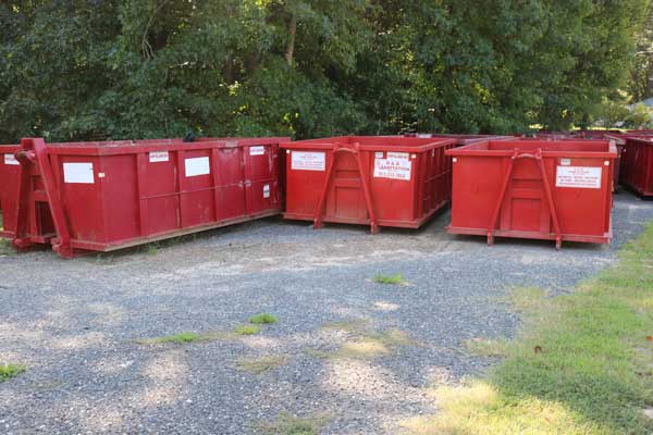 15 yard roll-off service